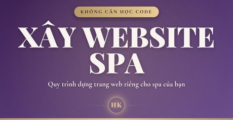 Xây website spa