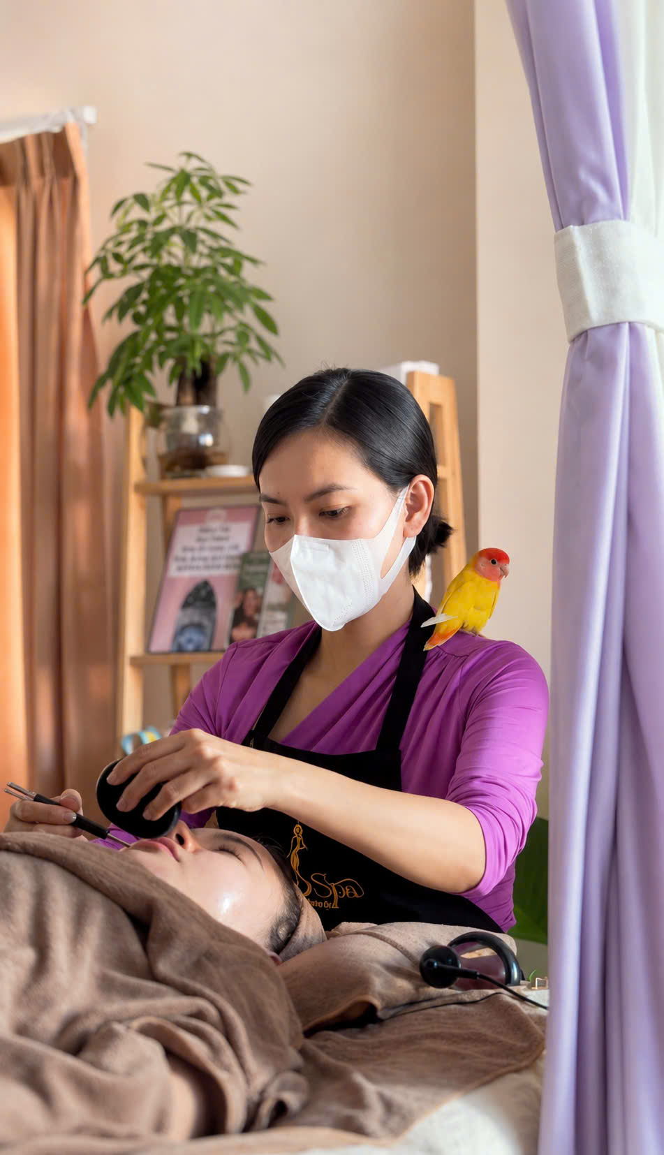 Kim, người sáng lập Mini HomeSpa