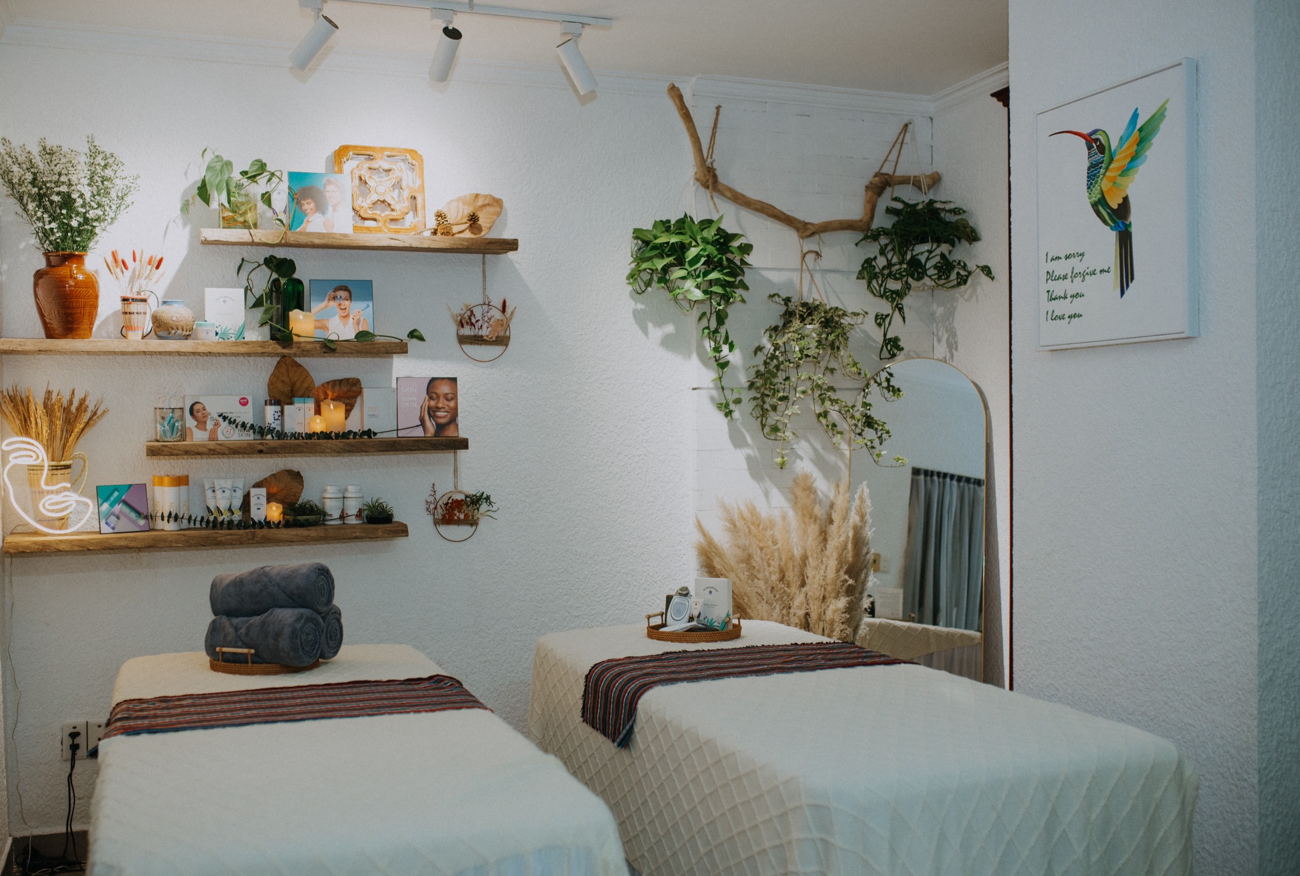 Không gian spa thành viên Mini HomeSpa