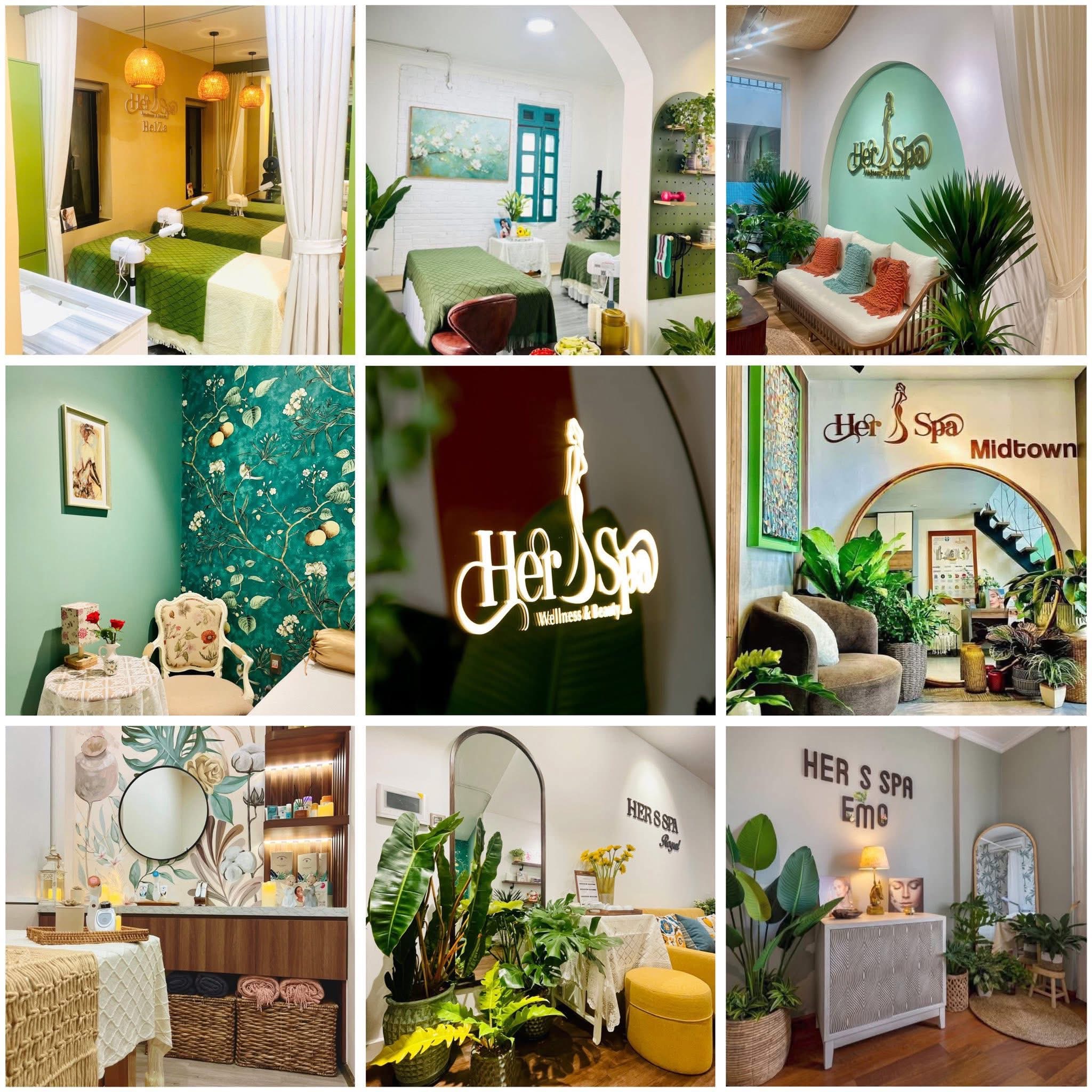 Không gian spa thành viên Mini HomeSpa