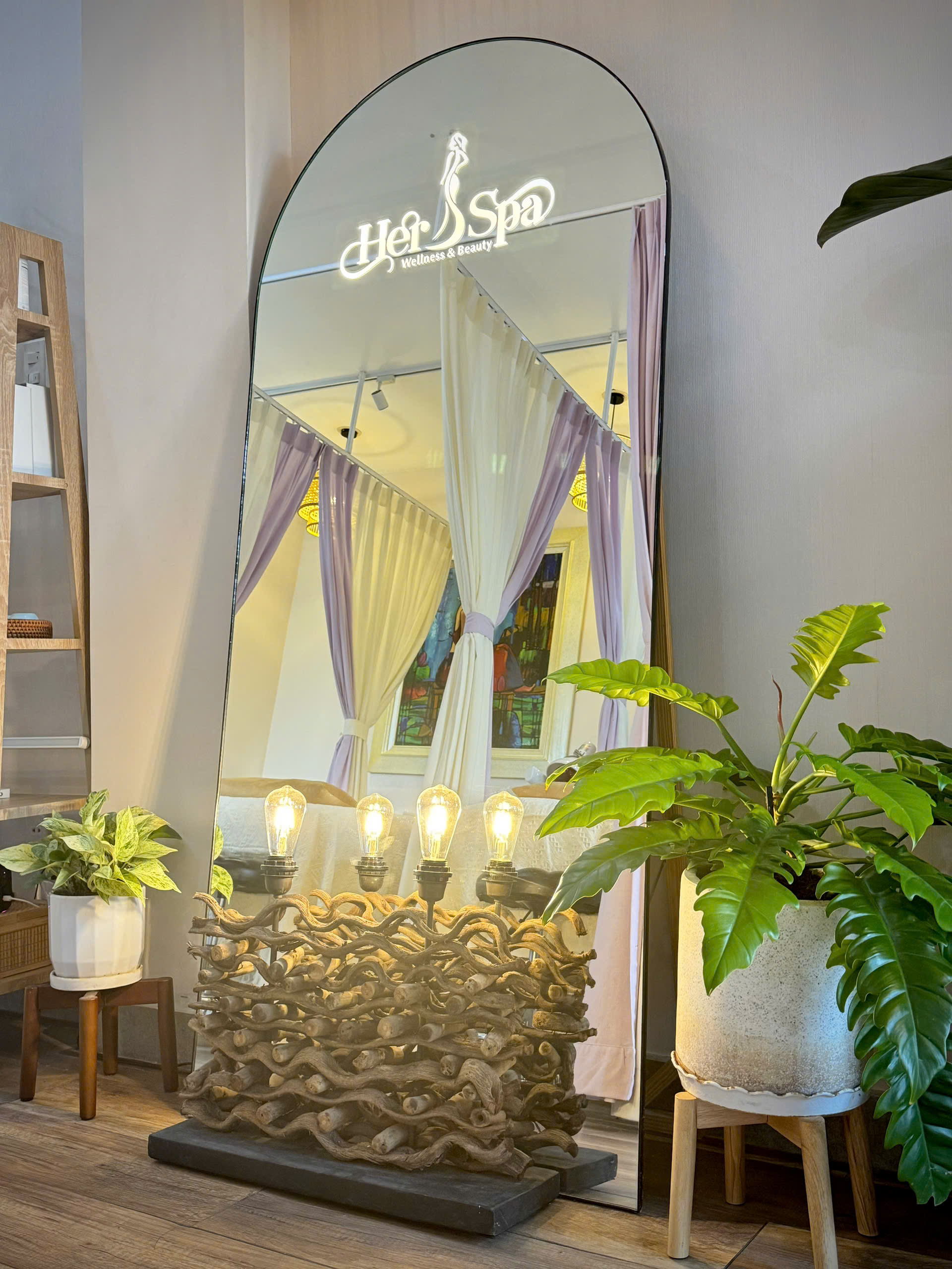 Không gian decor Mini HomeSpa