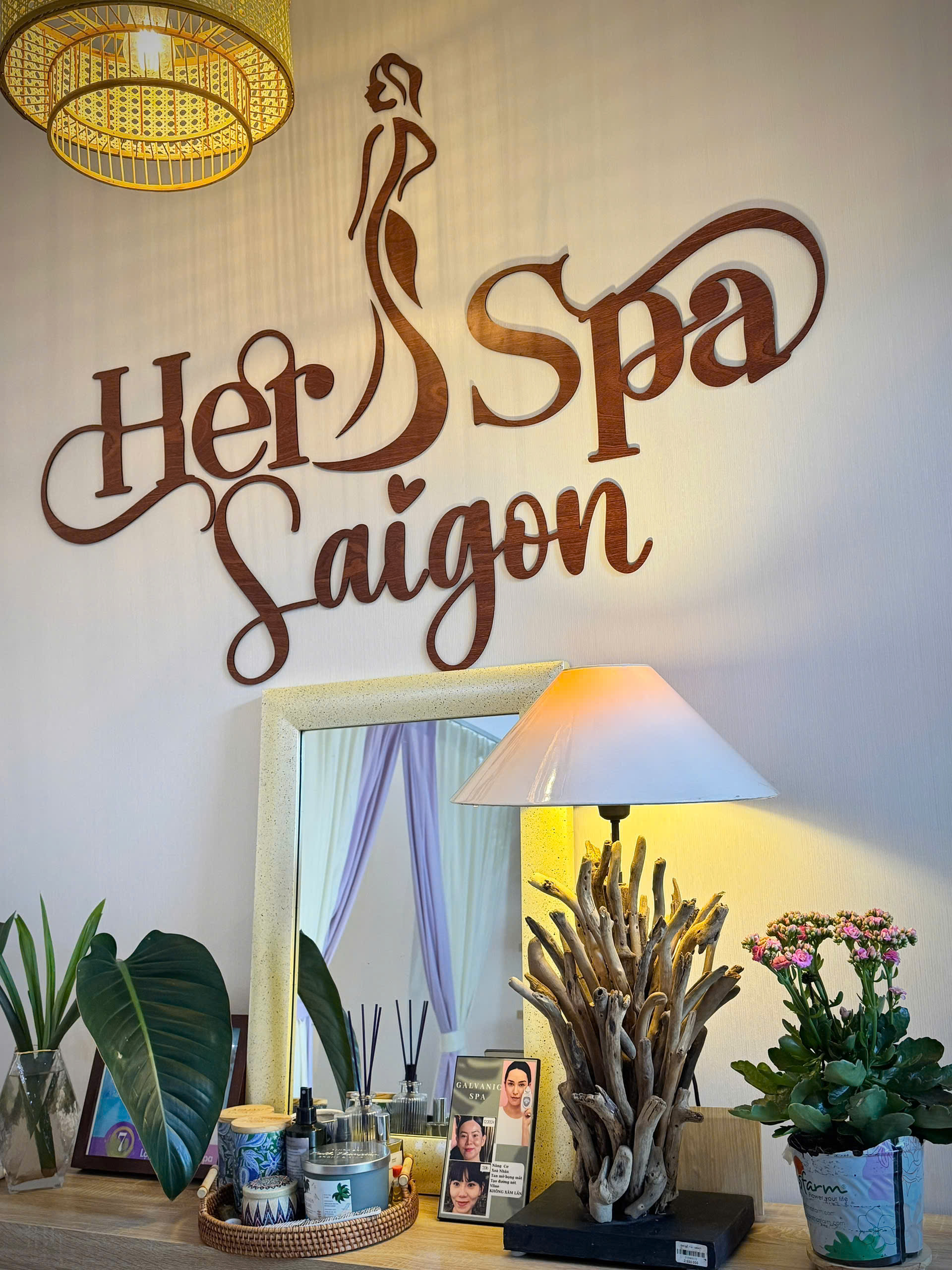 Không gian decor Mini HomeSpa