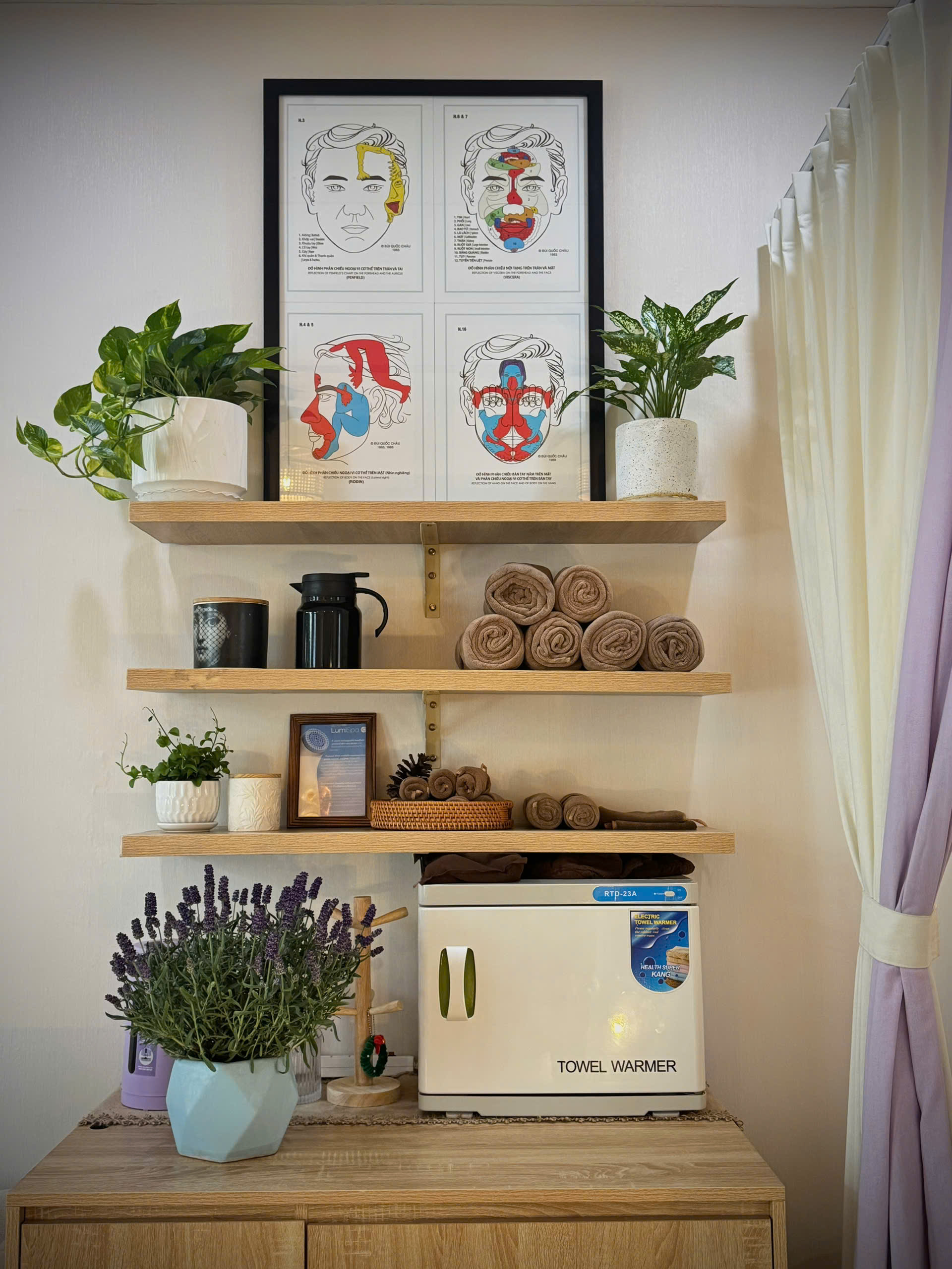 Không gian decor Mini HomeSpa